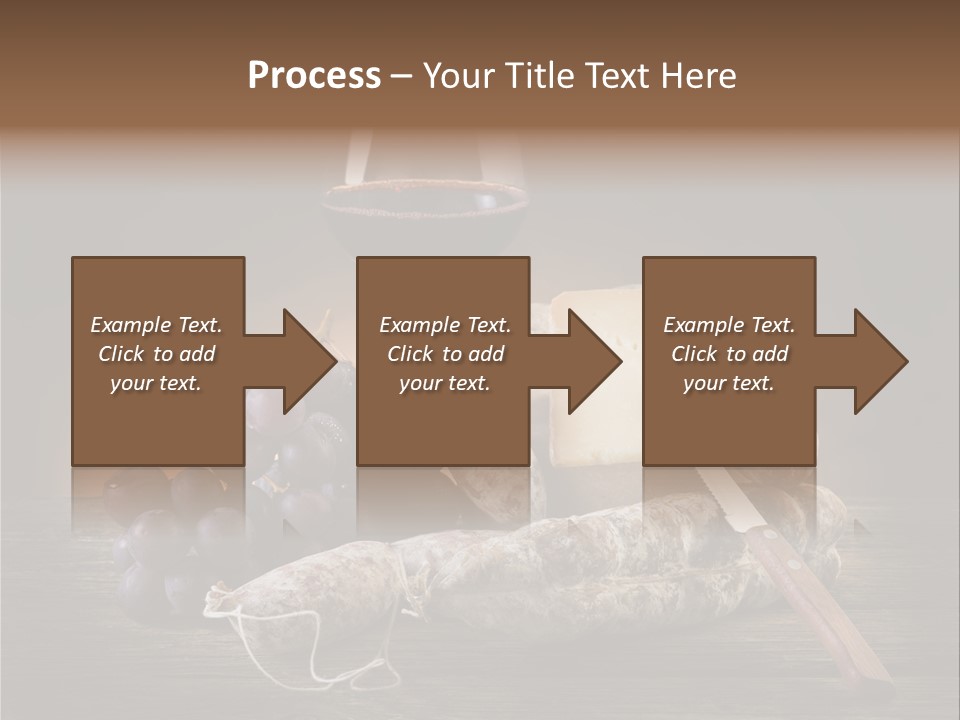 Parmesan Delicatessen Gourmet PowerPoint Template