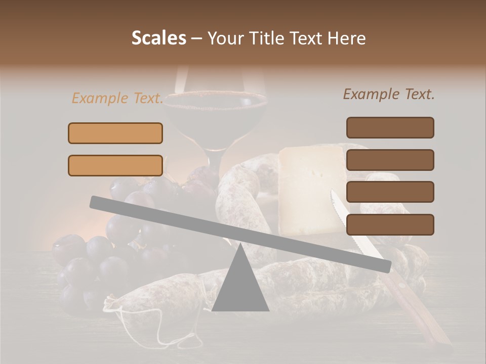 Parmesan Delicatessen Gourmet PowerPoint Template