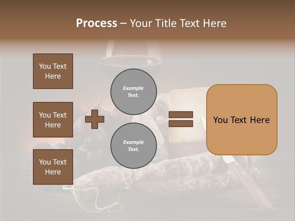Parmesan Delicatessen Gourmet PowerPoint Template