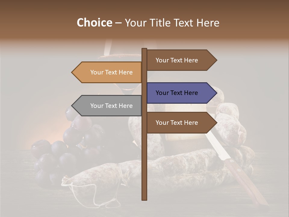 Parmesan Delicatessen Gourmet PowerPoint Template
