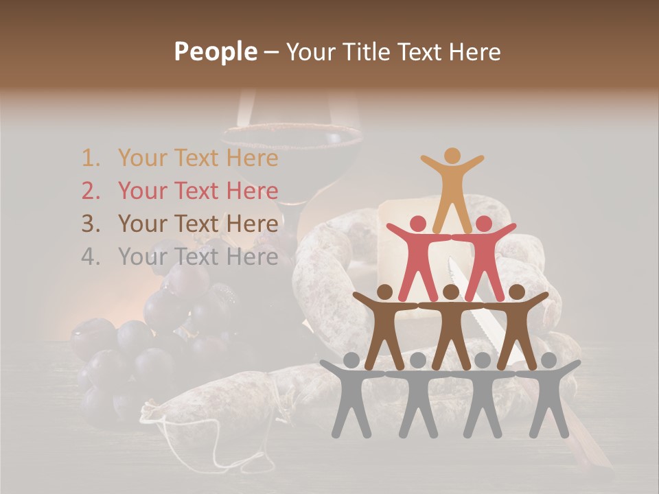 Parmesan Delicatessen Gourmet PowerPoint Template