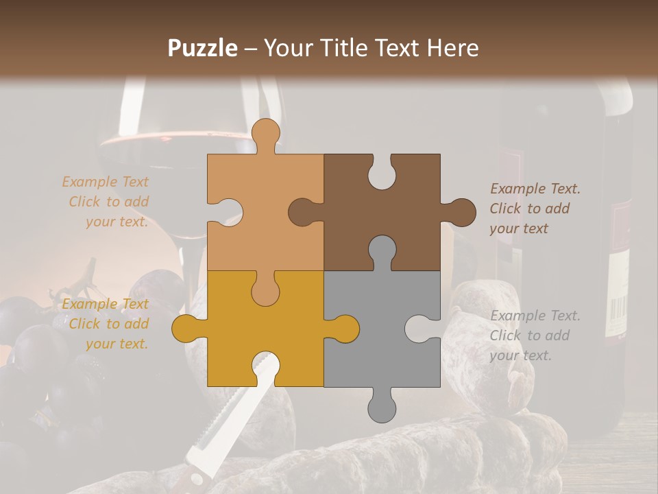 Milk Delicious Ingredient PowerPoint Template