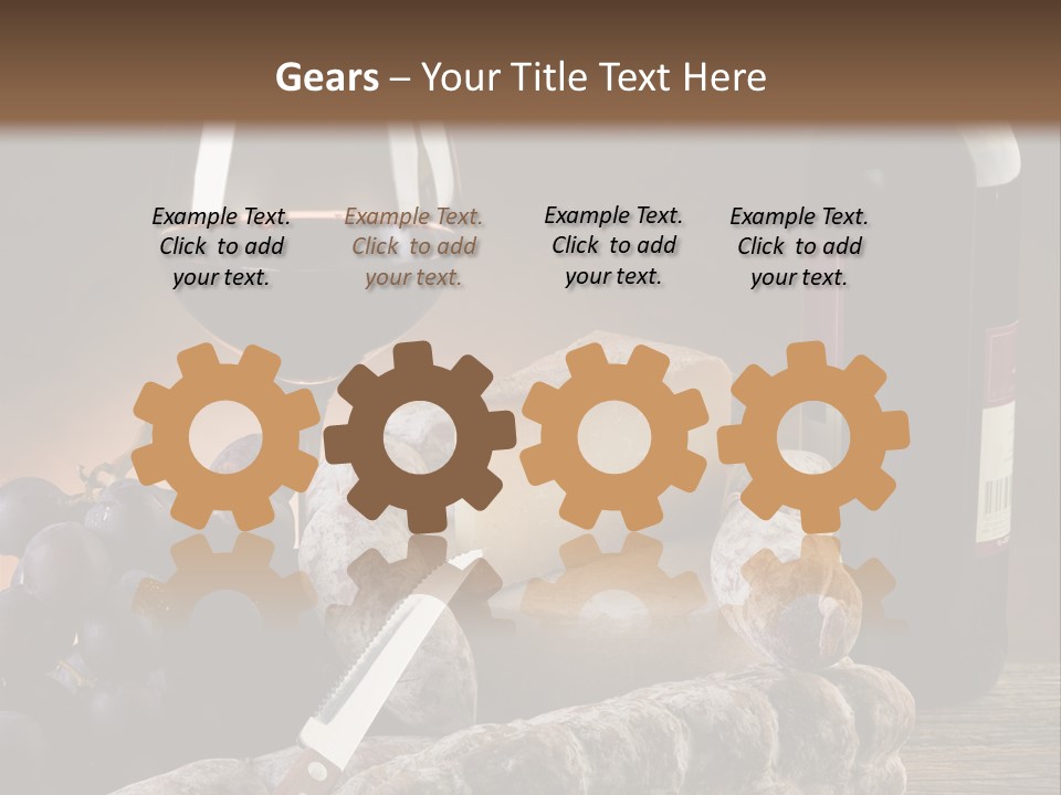 Milk Delicious Ingredient PowerPoint Template