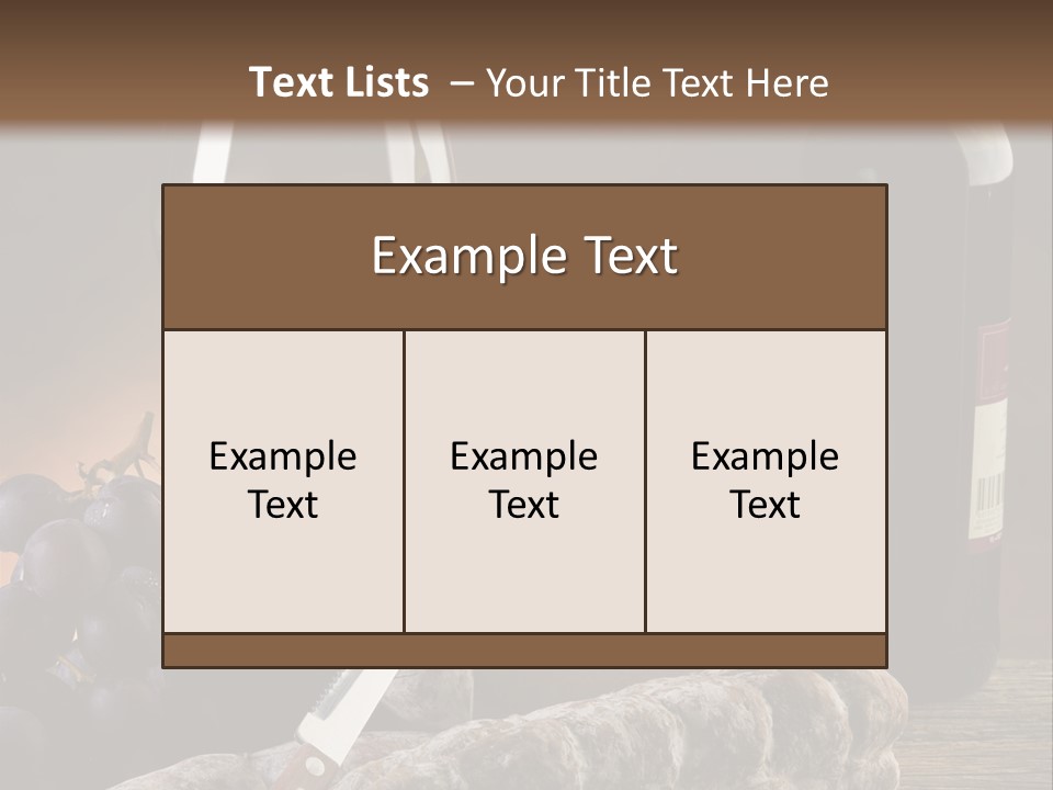 Milk Delicious Ingredient PowerPoint Template