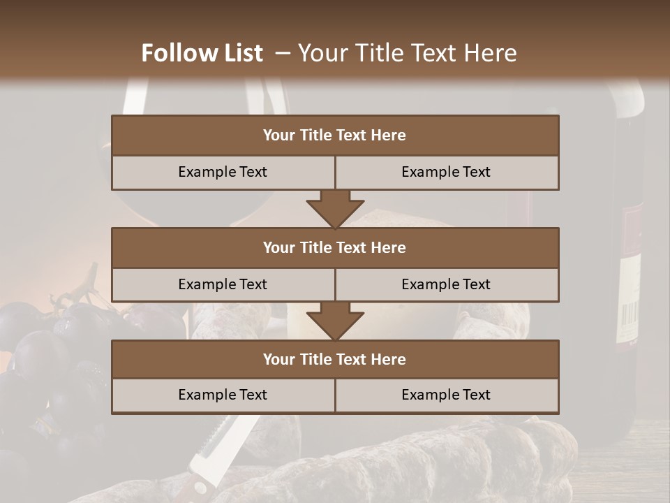Milk Delicious Ingredient PowerPoint Template