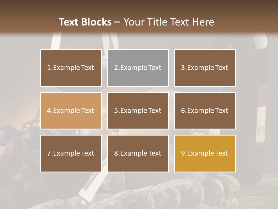 Milk Delicious Ingredient PowerPoint Template