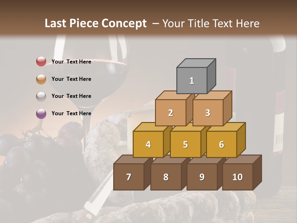 Milk Delicious Ingredient PowerPoint Template