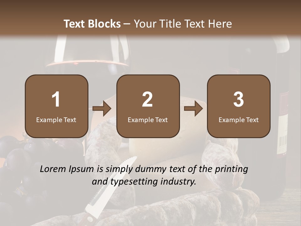 Milk Delicious Ingredient PowerPoint Template