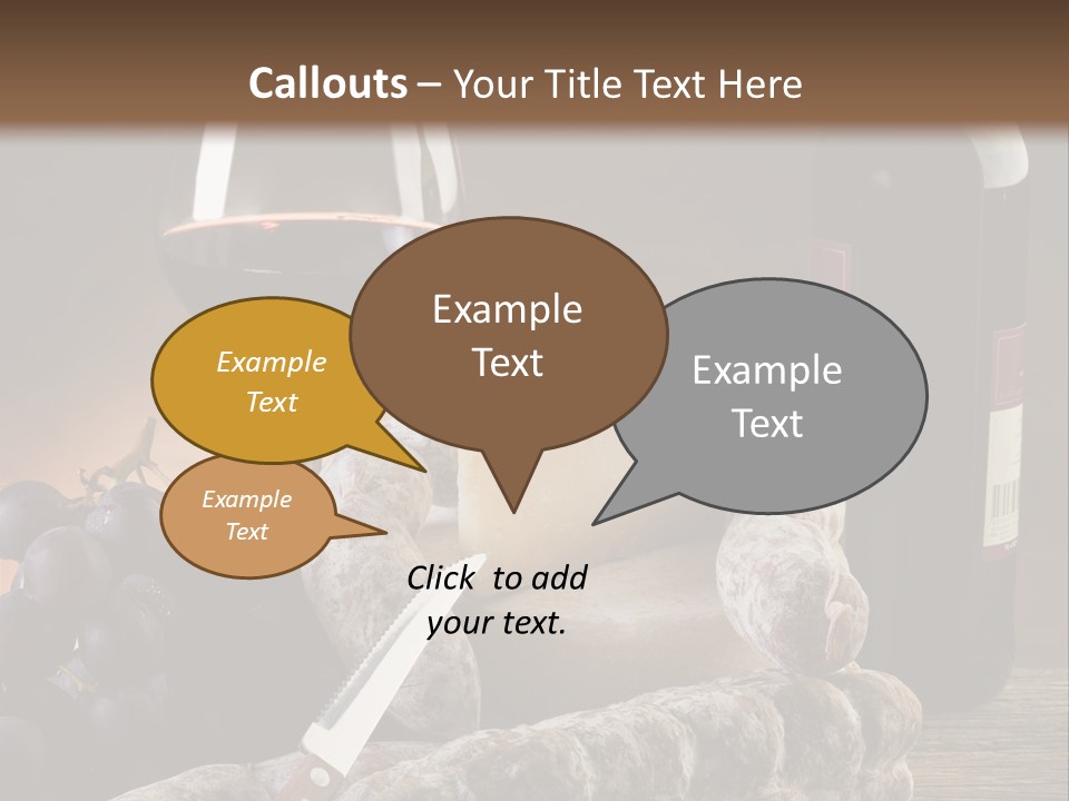 Milk Delicious Ingredient PowerPoint Template