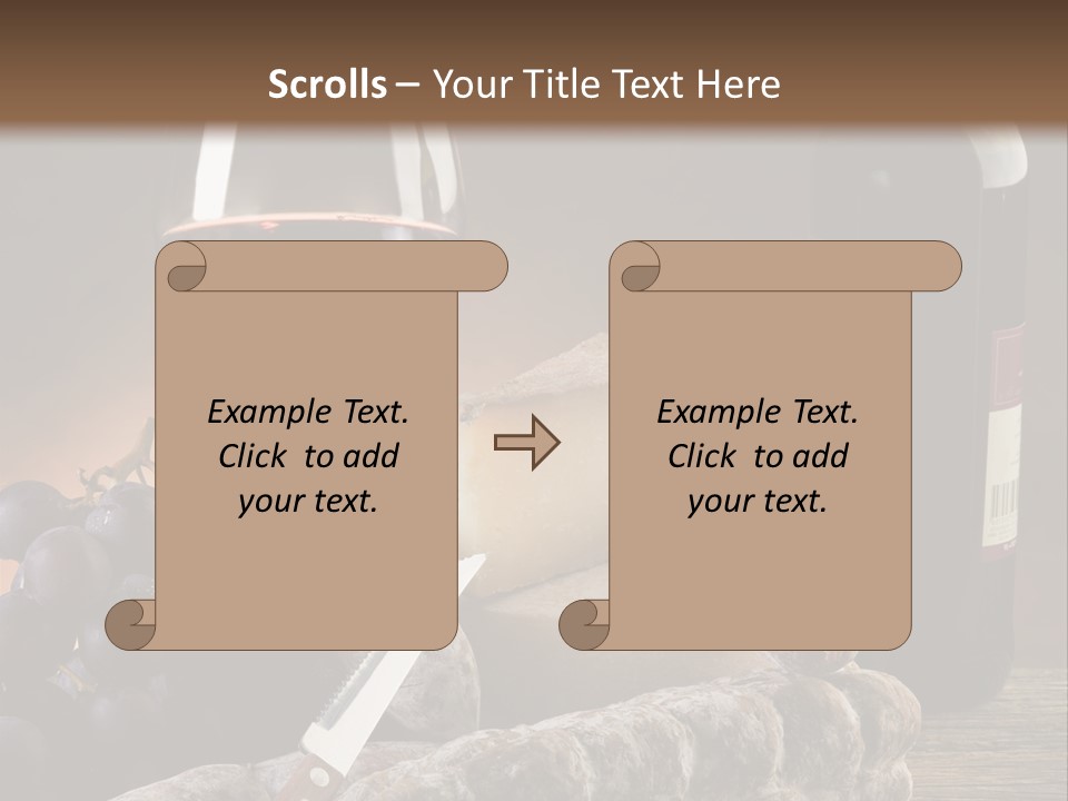 Milk Delicious Ingredient PowerPoint Template
