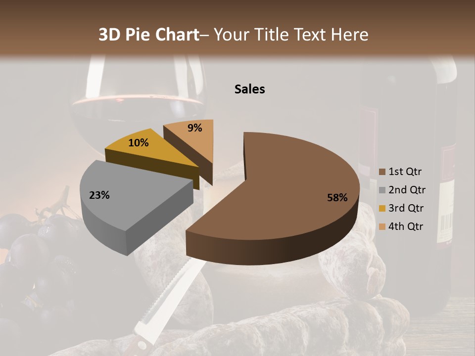Milk Delicious Ingredient PowerPoint Template