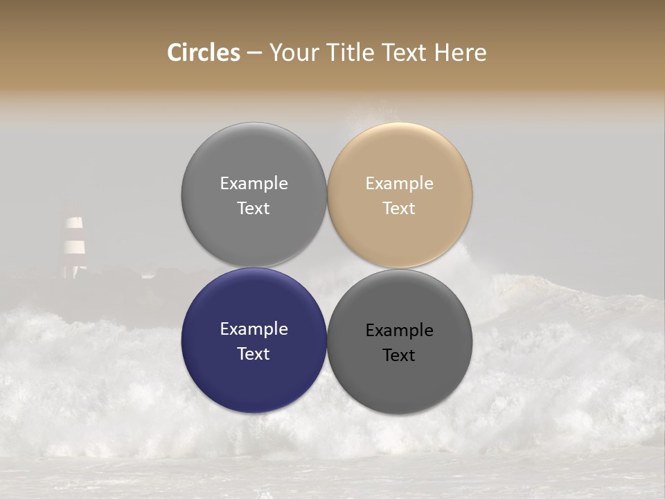 Sun Wave Color PowerPoint Template