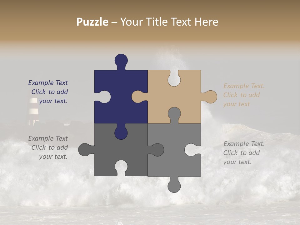 Sun Wave Color PowerPoint Template