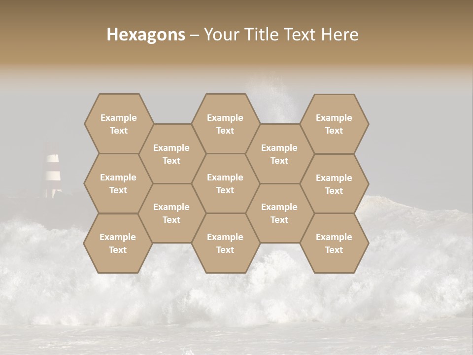 Sun Wave Color PowerPoint Template