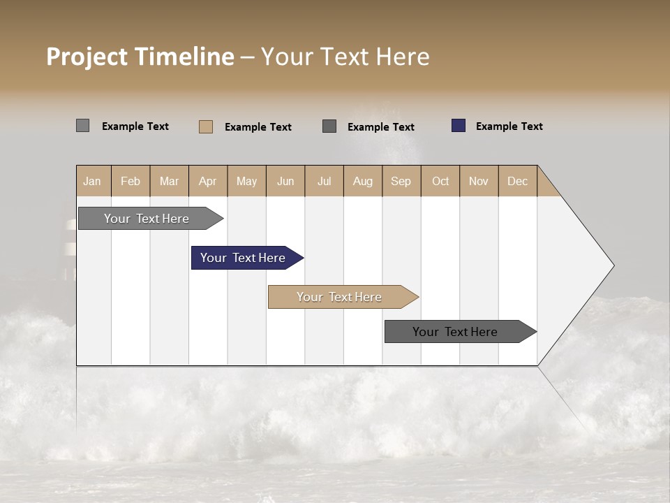 Sun Wave Color PowerPoint Template