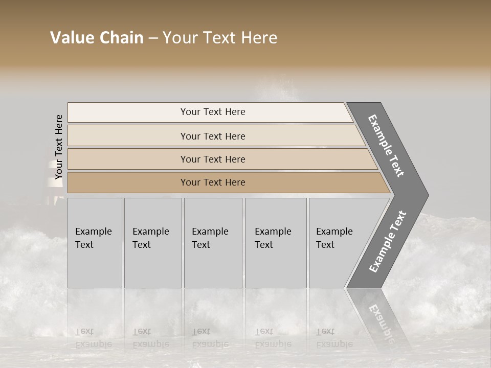 Sun Wave Color PowerPoint Template