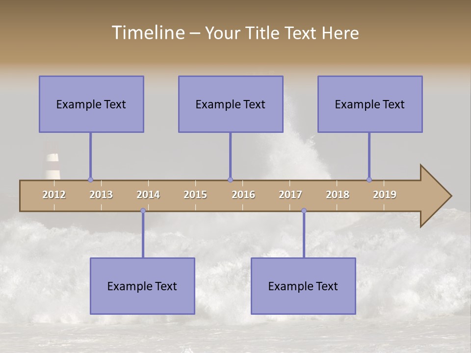 Sun Wave Color PowerPoint Template