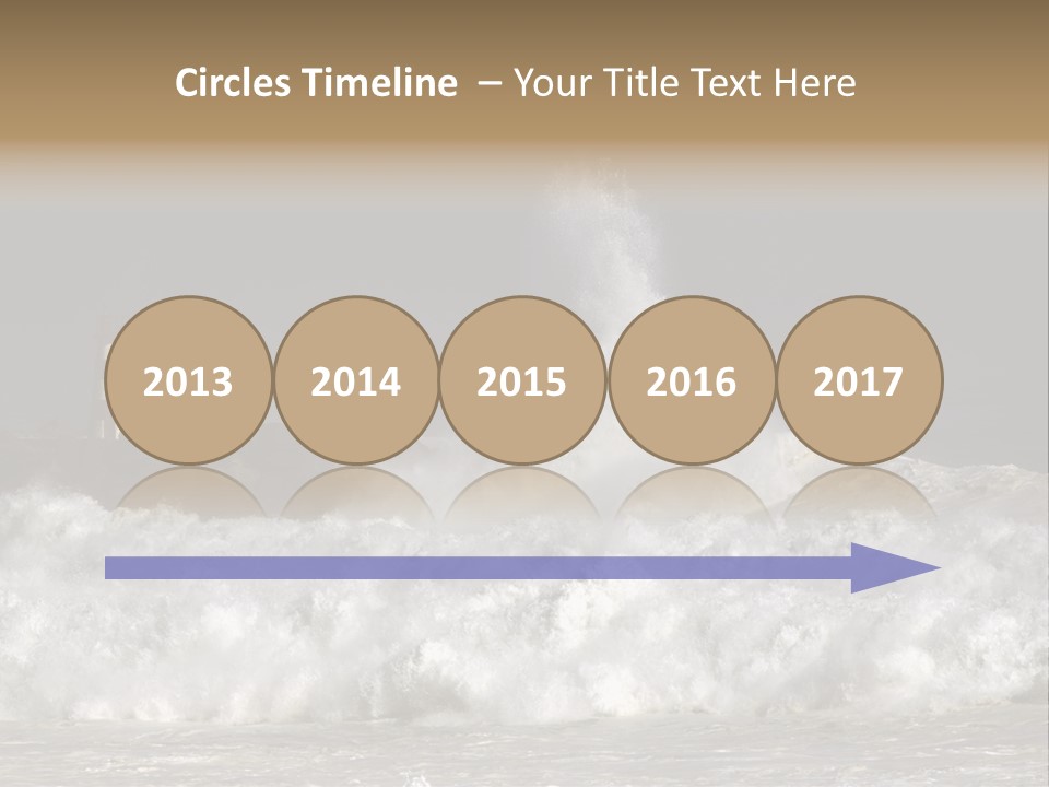 Sun Wave Color PowerPoint Template