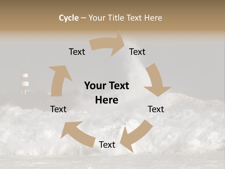 Sun Wave Color PowerPoint Template