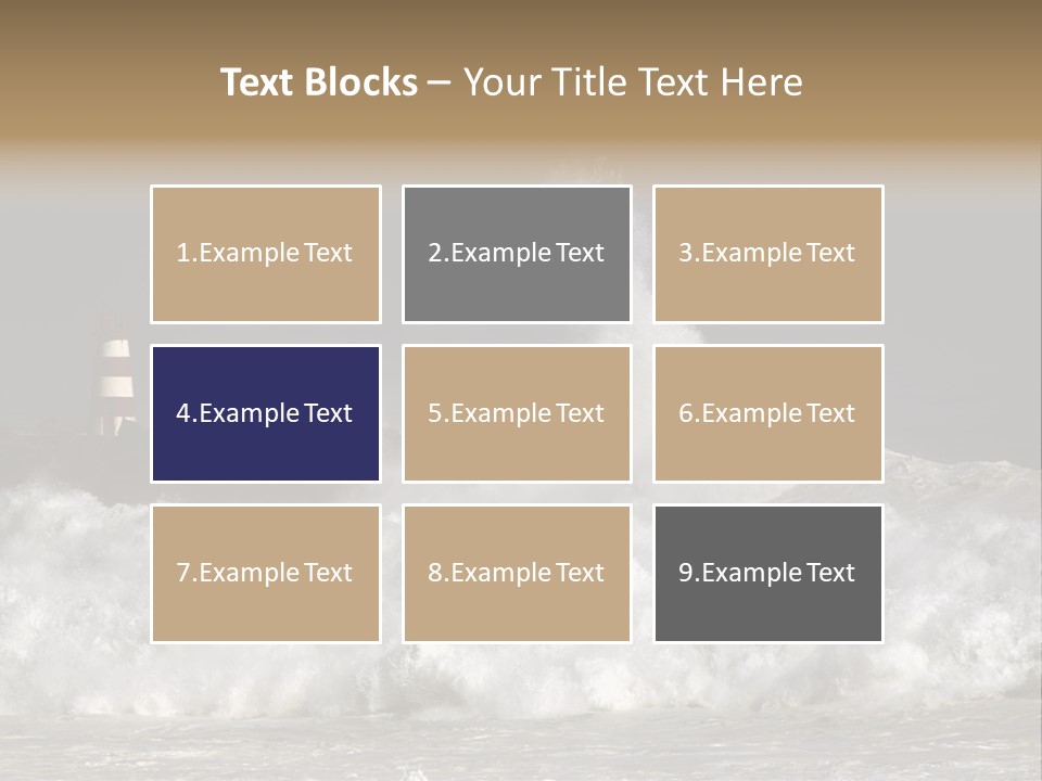 Sun Wave Color PowerPoint Template
