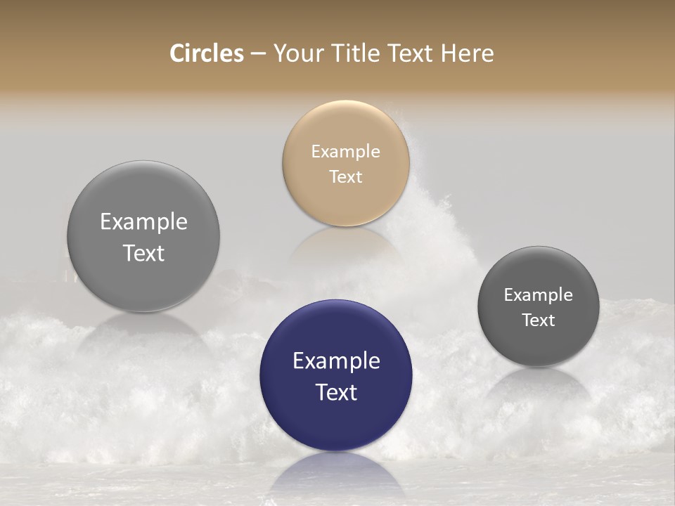 Sun Wave Color PowerPoint Template