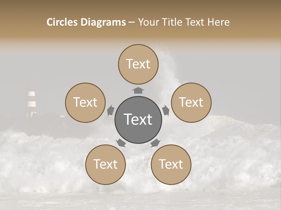 Sun Wave Color PowerPoint Template