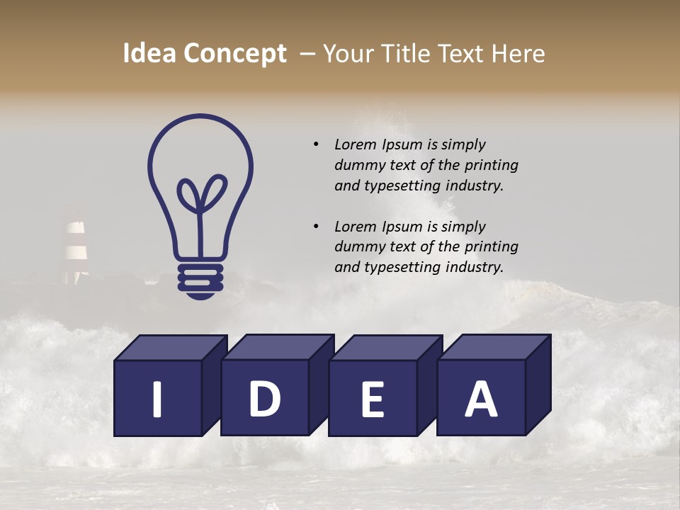 Sun Wave Color PowerPoint Template