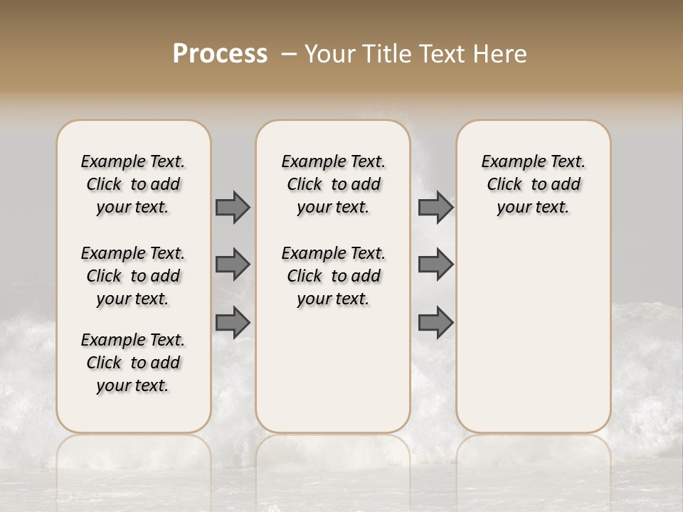 Sun Wave Color PowerPoint Template