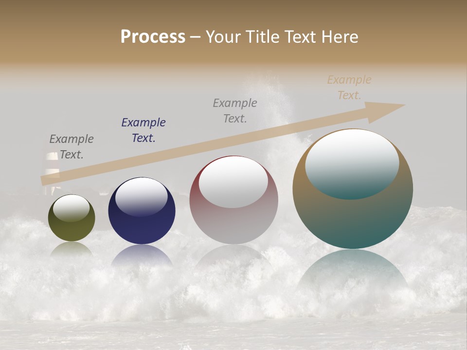 Sun Wave Color PowerPoint Template