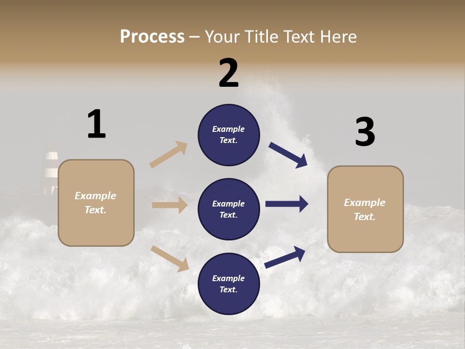 Sun Wave Color PowerPoint Template
