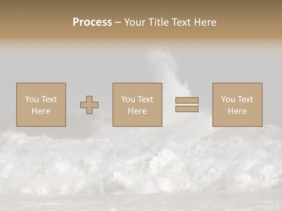 Sun Wave Color PowerPoint Template