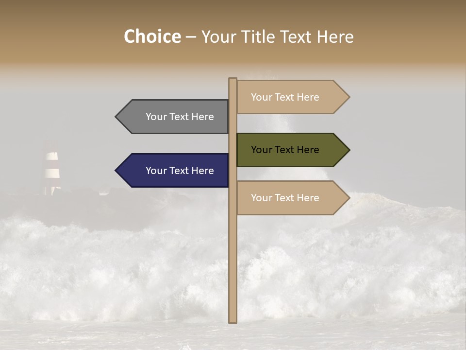 Sun Wave Color PowerPoint Template
