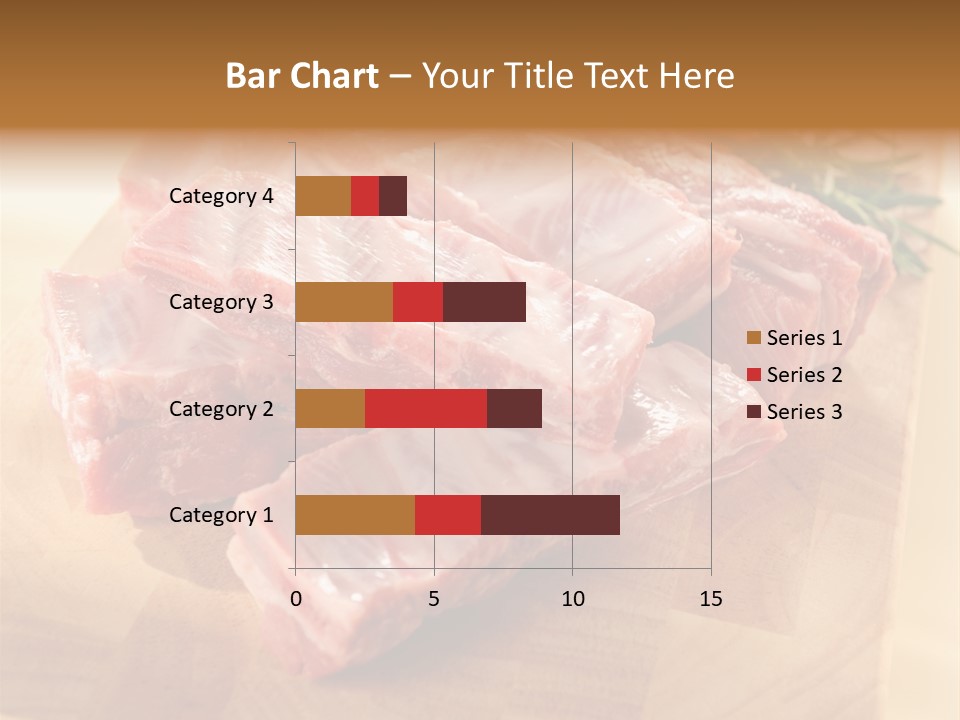Half Pork Ribs PowerPoint Template