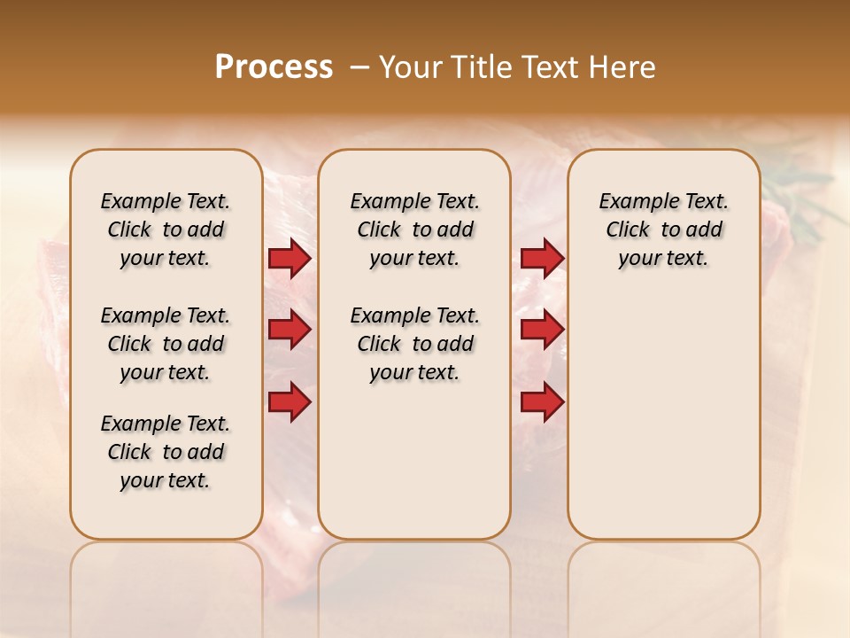 Half Pork Ribs PowerPoint Template