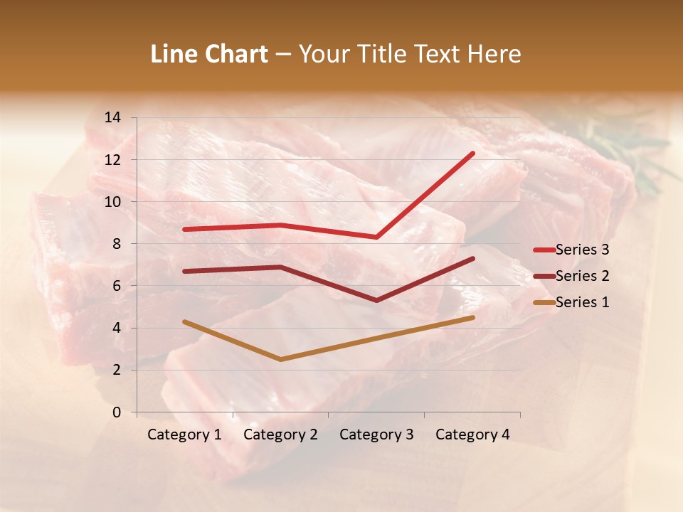 Half Pork Ribs PowerPoint Template