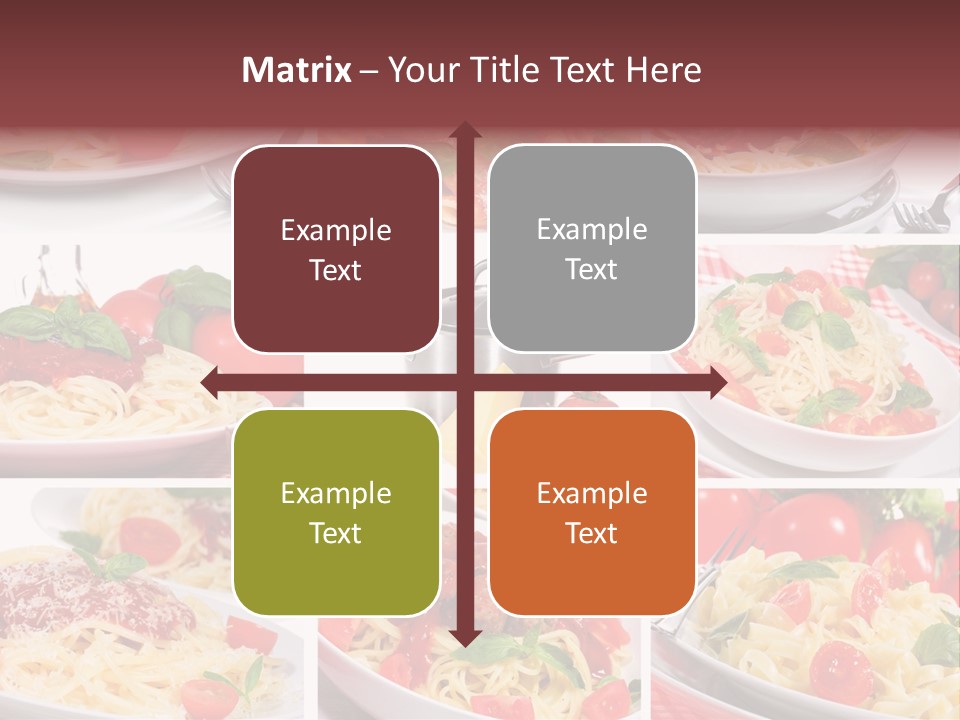 Dish Ingredient Dinner PowerPoint Template