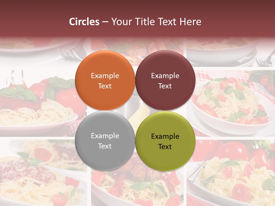 Dish Ingredient Dinner PowerPoint Template