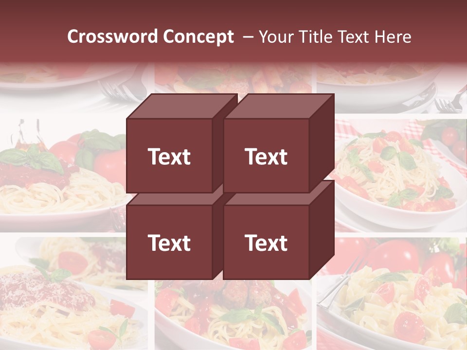 Dish Ingredient Dinner PowerPoint Template