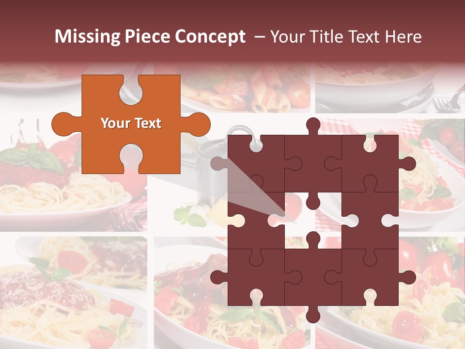 Dish Ingredient Dinner PowerPoint Template