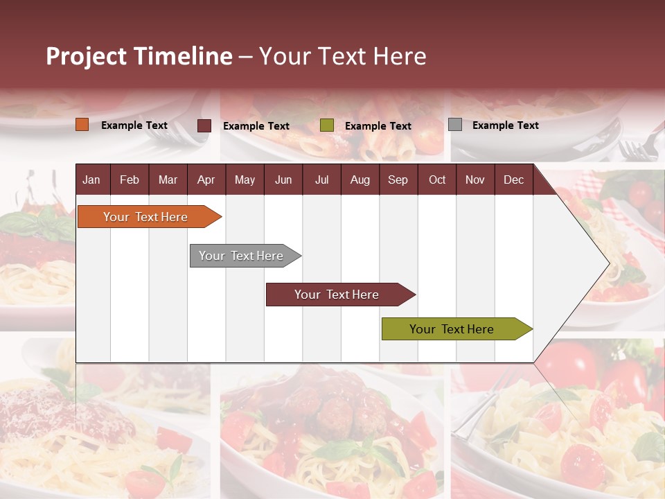 Dish Ingredient Dinner PowerPoint Template