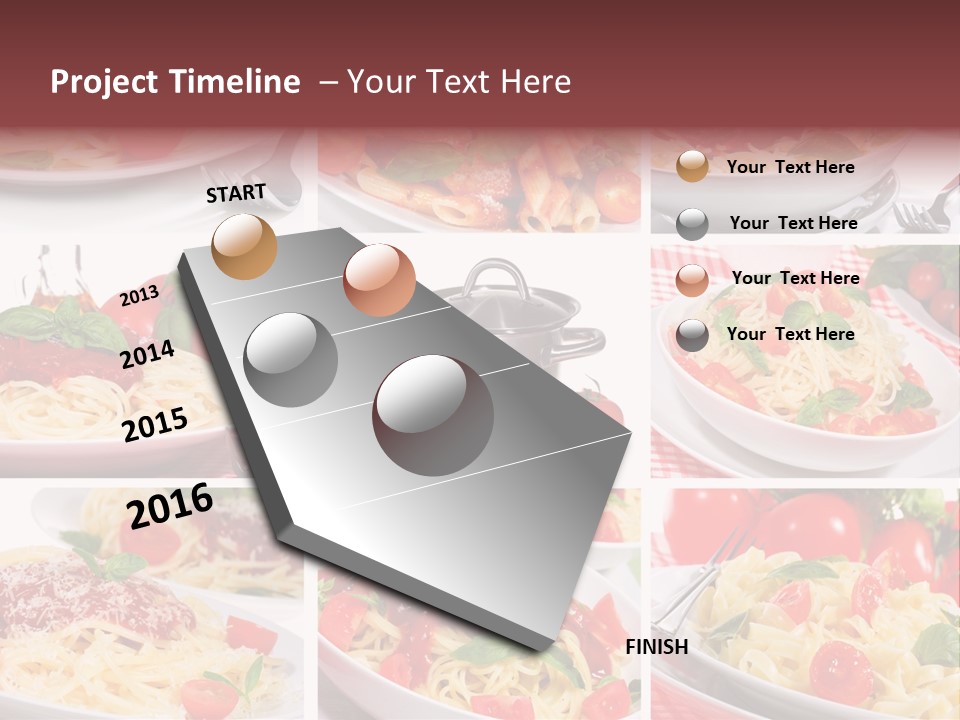 Dish Ingredient Dinner PowerPoint Template