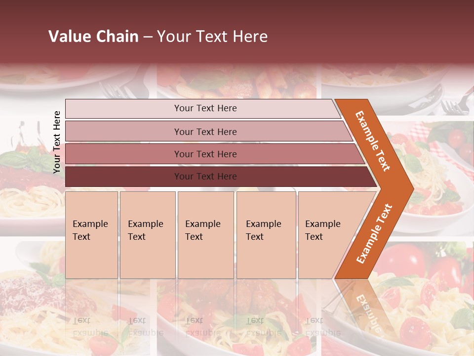 Dish Ingredient Dinner PowerPoint Template