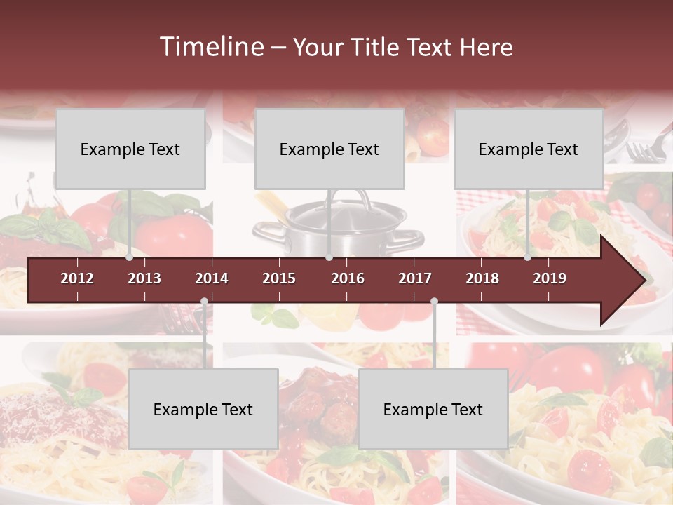 Dish Ingredient Dinner PowerPoint Template