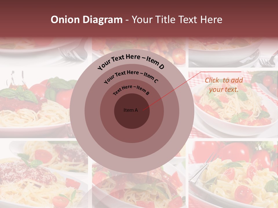 Dish Ingredient Dinner PowerPoint Template