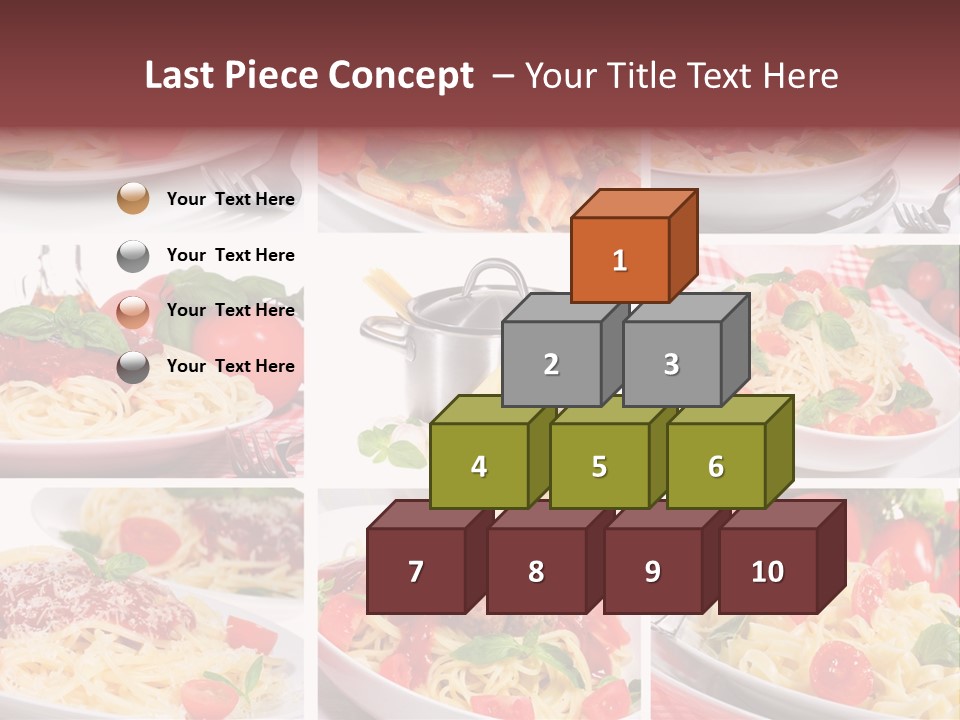 Dish Ingredient Dinner PowerPoint Template