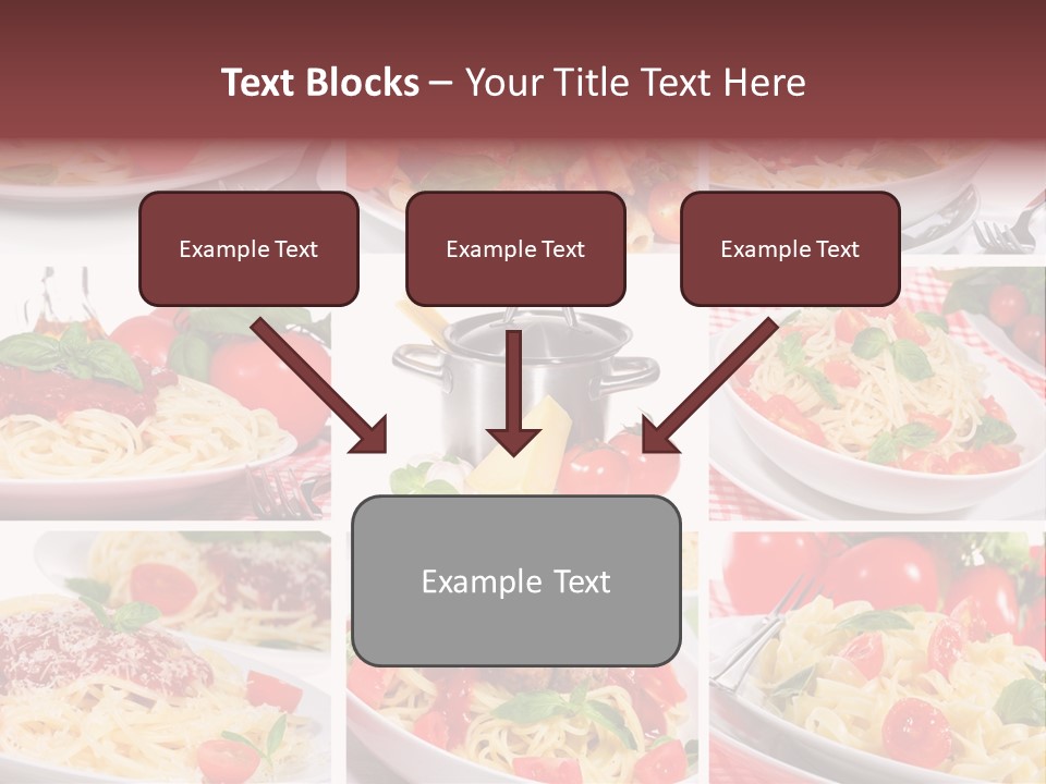 Dish Ingredient Dinner PowerPoint Template