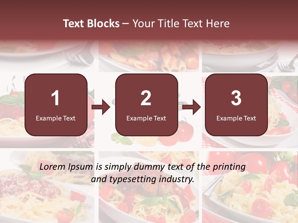 Dish Ingredient Dinner PowerPoint Template