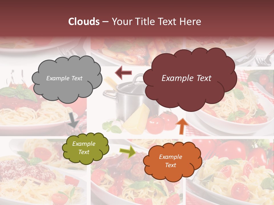 Dish Ingredient Dinner PowerPoint Template