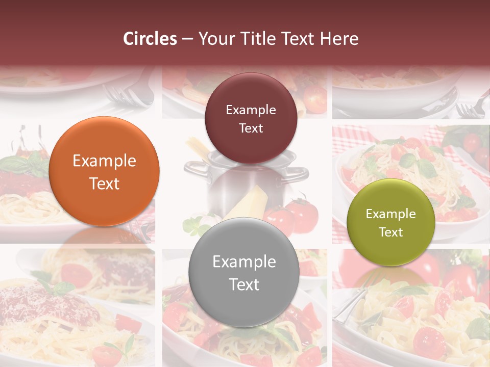 Dish Ingredient Dinner PowerPoint Template