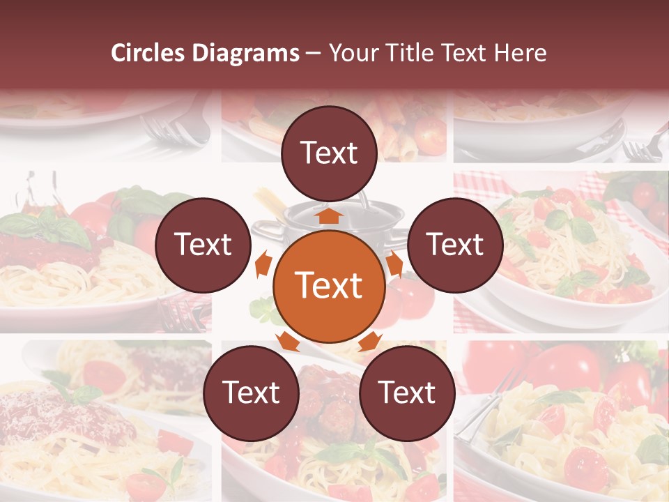 Dish Ingredient Dinner PowerPoint Template